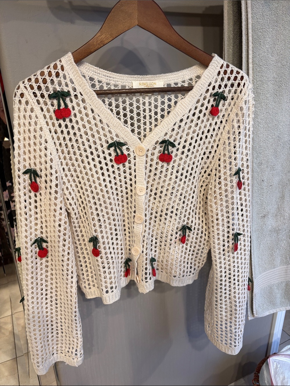 Crochet sweater
